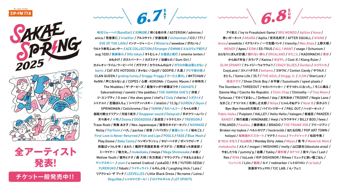 2025年6月8日　SAKAE SP-RING 2025@名古屋 全18会場 (愛知)
